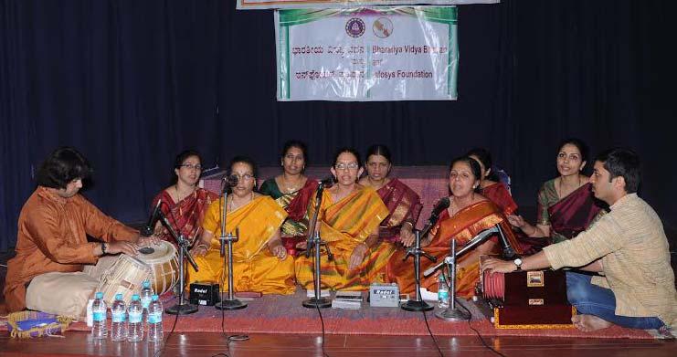 BHAVAN -INFOSYS FOUNDATION : MUSIC PROGRAMMES AT INDIAN INSTITUTE OF WORLD CULTURE, BANGALORE FOR
