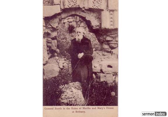 General William Booth visited the Holy Land (approximately modern day Israel).