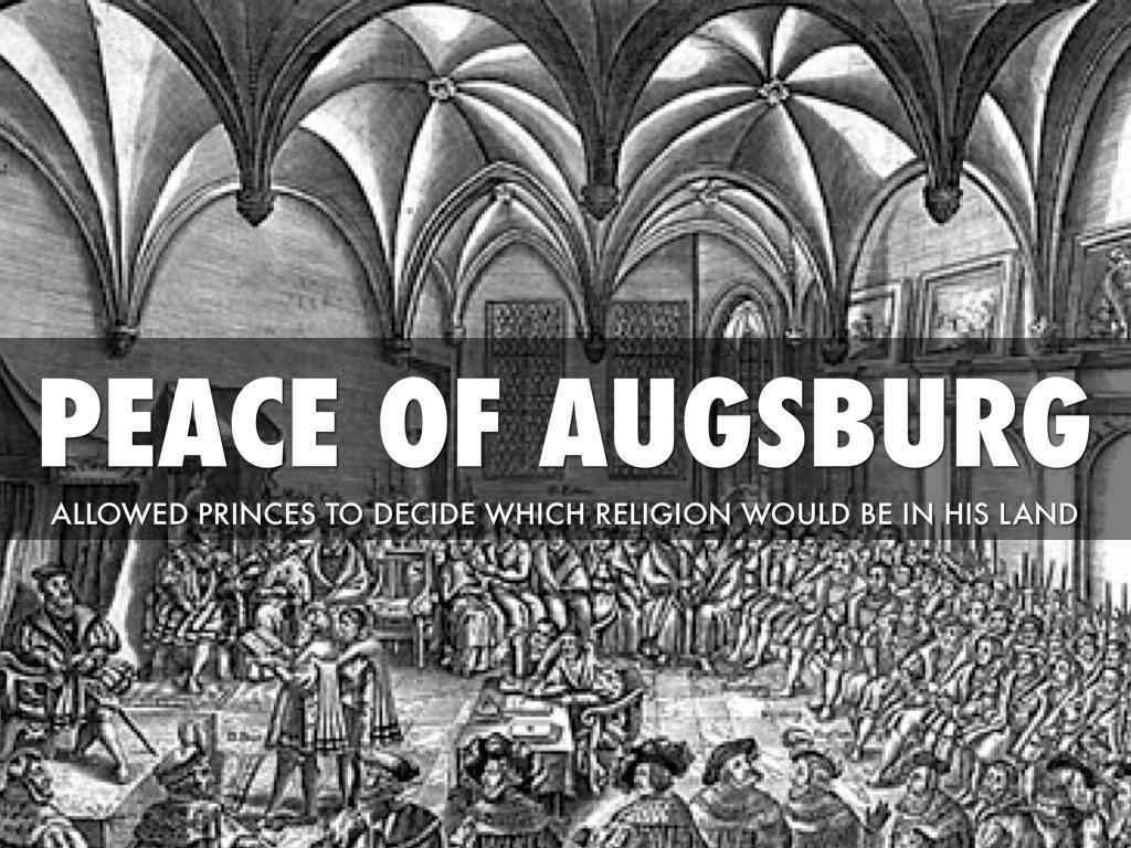 The Peace of Augsburg During the 1530 s and 1540 s, Charles V, The Holy
