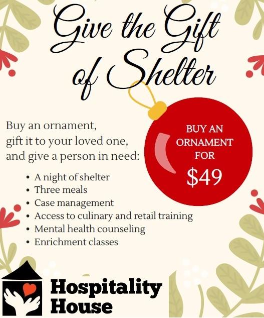 on the Circles Table, or pay by credit card on-line, hhshelter.