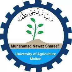 Phone.: 061 9201681 Mailing Address: Old Shujabad Road, Multan MUHAMMAD NAWAZ SHAREEF UNIVERSITY OF AGRICULTURE, MULTAN RESULT OF ENTRY TEST FOR ADMISSION TO MSc. (Hons.) Agri.