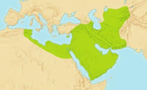 4 Discuss the expansion of Muslim rule through military conquests and treaties, emphasizing the cultural blending within Muslim civilization and the spread and acceptance of Islam and the Arabic