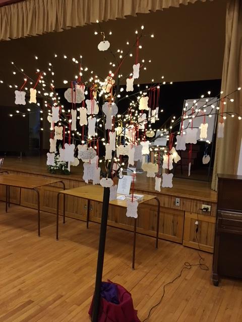 The Bicentennial Blessings Tree: In recognition of our Bicentennial year, we have put up a blessings tree in the Christian Education Hall.