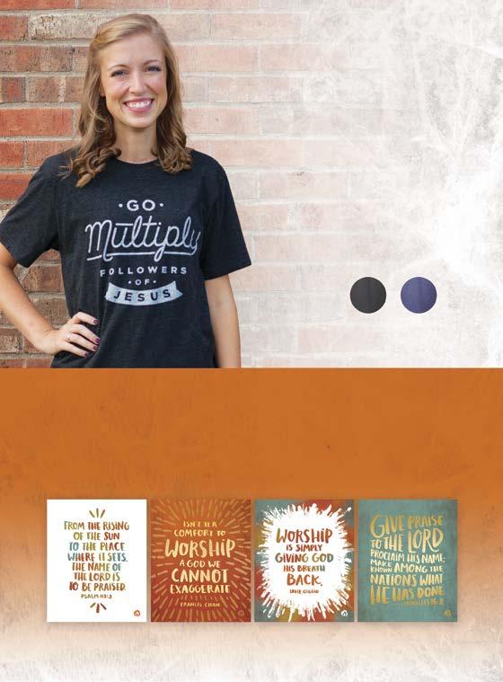 Go Multiply Shirts Give your family and friends an opportunity to display their passion for the Great Commission with an East-West Go Multiply t-shirt.
