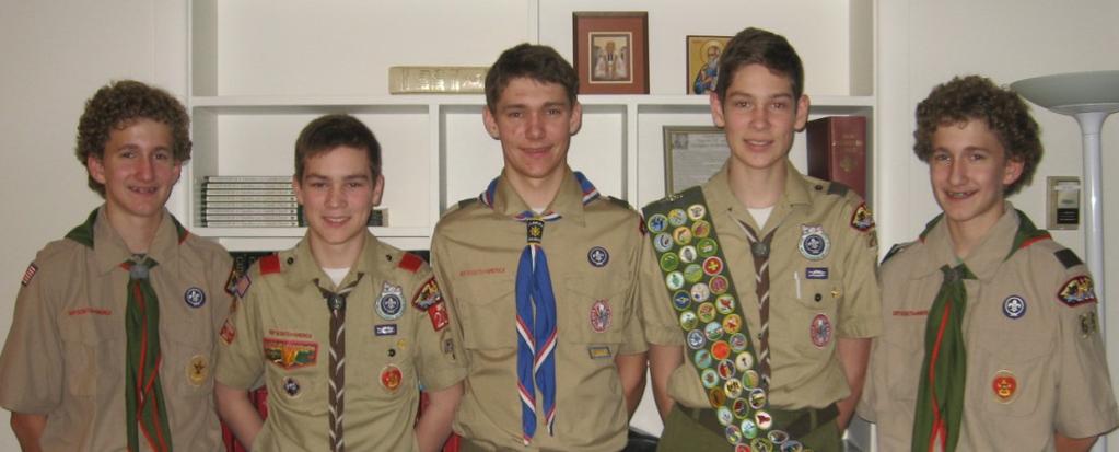 Volume 1, Issue 2 Page 5 CATHOLIC AWARDS FOR BSA UNITS Scouts recognize the importance of honoring excellence.