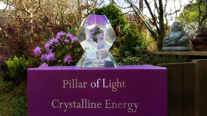 PILLAR OF LIGHT The Pillar of Light is created to energetically balance and protect you and the house from all the big energy shifts that are all around us.