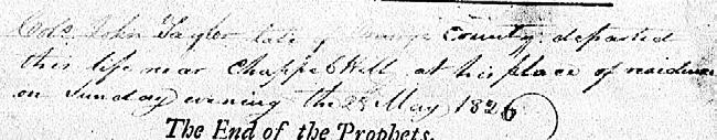 Given under my hand this 15 th day of August 1837 S/ Wm Hill [Images 1115-1119 are of documents similar to those copied above whereby the veteran was appointed