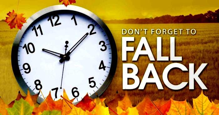 Please plan to join us for this special worship service on November 5. Daylight Savings Time Ends Sunday, November 5! Be on time for church!