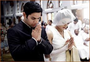 Eucharistic Prayer III: Strengthen, we pray, in the grace of Marriage N. and N.
