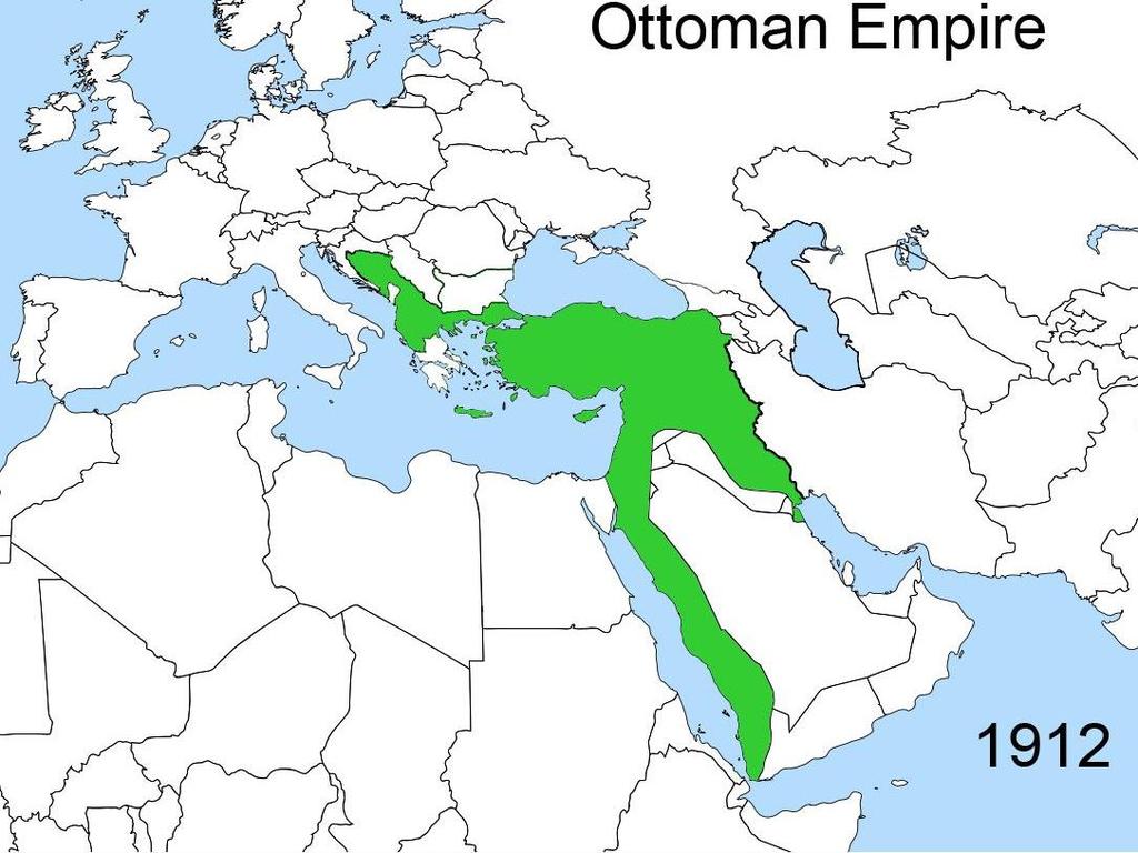 Ottoman Empire Palestine was under
