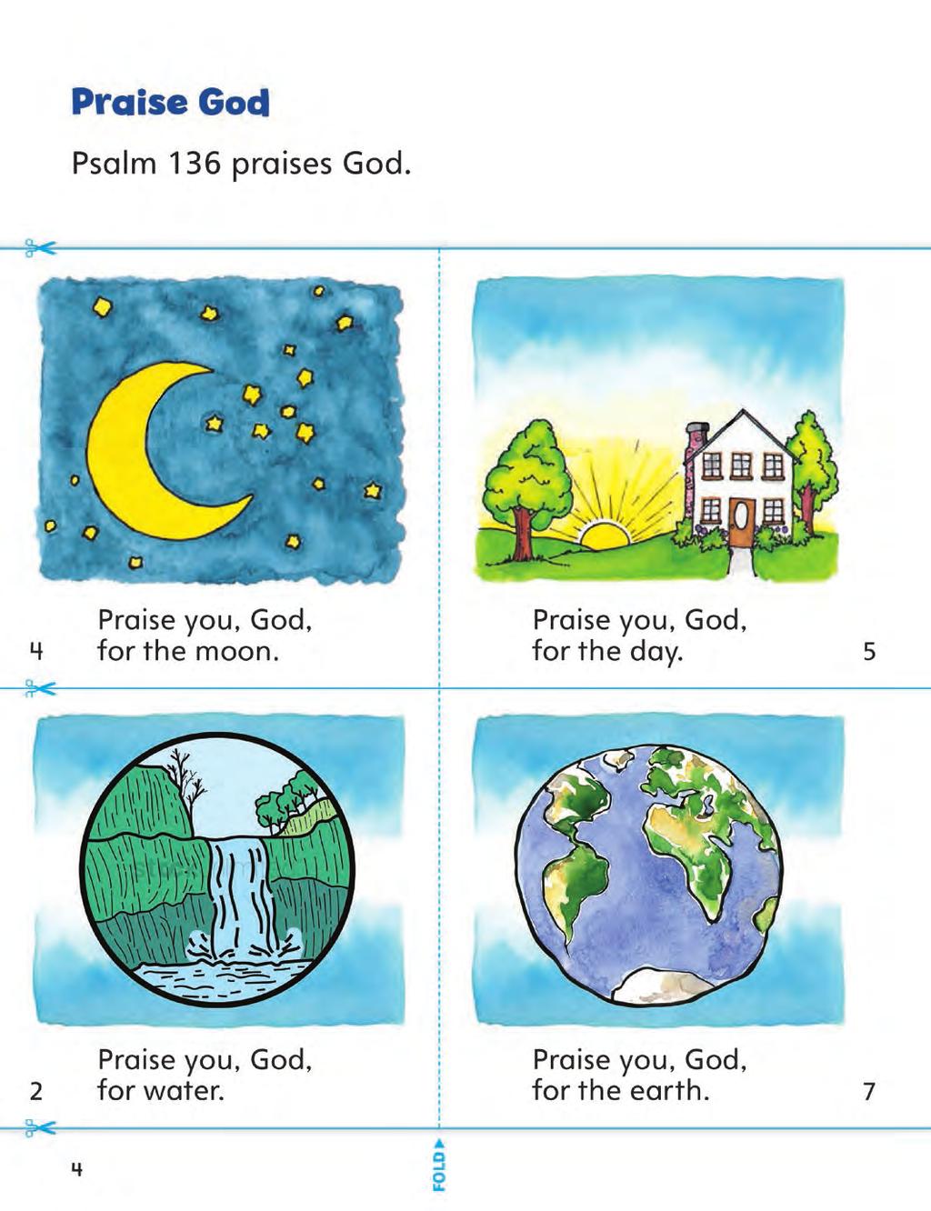 Kindergarten Student Edition Lesson DOCTRINE LESSON Scripture is taught throughout the Kindergarten