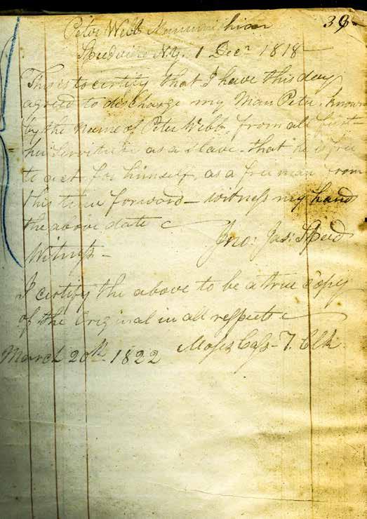 This copy of a page from the Book of Record for the Town of Caroline contains official information from 1811 to ca. 1831, including town meeting minutes and records of cattle marks for local farmers.
