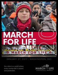 We march to be a voice for the voiceless. $300 Includes Coach Bus, Lodging (Quad Room) and Expenses S75 Deposit due by November 1st The Archdiocese of Boston has scholarships available.
