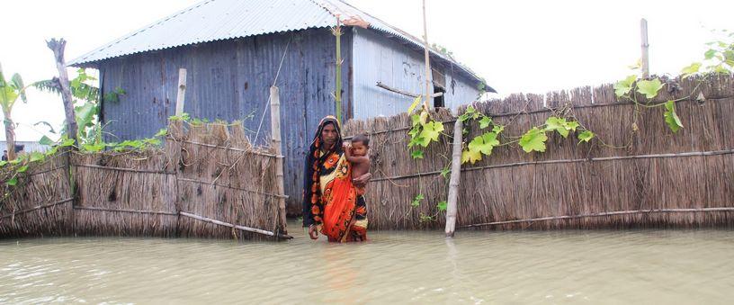 Families who cannot grow crops because of flooding or drought, and communities who are so