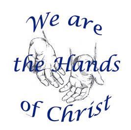 that we are the hands of Christ, we pray to the Lord BULLETIN AND PULPIT