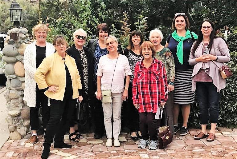 A fun time was had by the SWA ladies, who loved seeing all the interesting features of these old but well-maintained Reno homes.