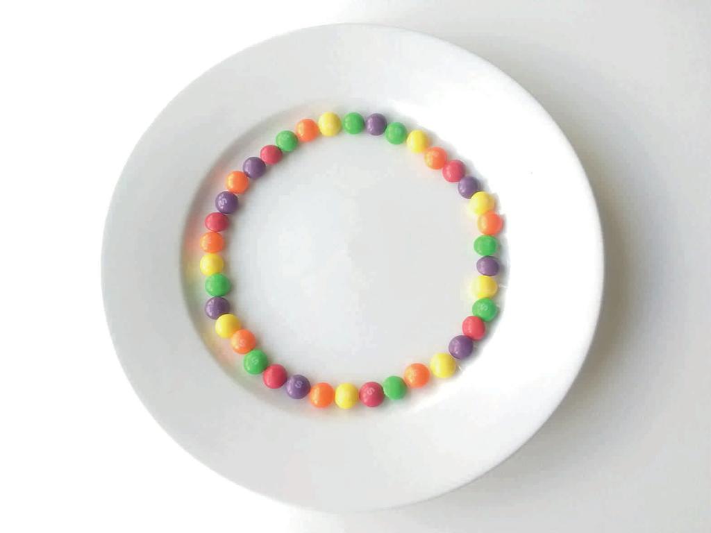 2. How to make a Skittles rainbow instructions A SKITTLES RAINBOW Beware of allergies - make sure it is safe for the children in your group