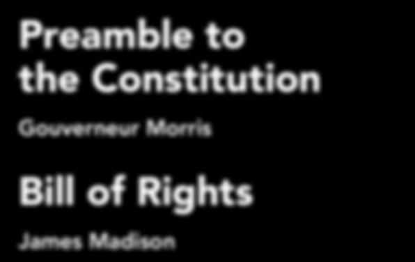 These ten amendments are now known as the Bill of Rights.