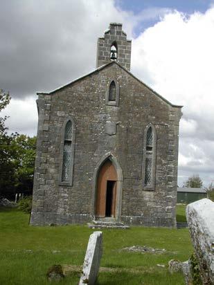 EGLISH CHURCH Consultation with stakeholders: Local families (both C. of I. and R.C. who are known to have relatives buried in the church graveyard) Graves Department of Offaly Co.