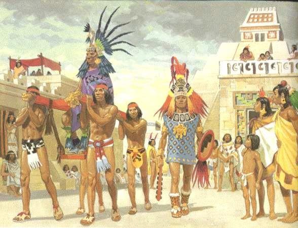 Taking advantage of the Toltecs decline, the Aztecs used their fighting skills to take control off the Lake Texcoco region.
