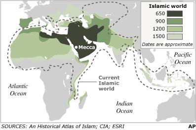 Missionary Efforts Islam spread through two main avenues: