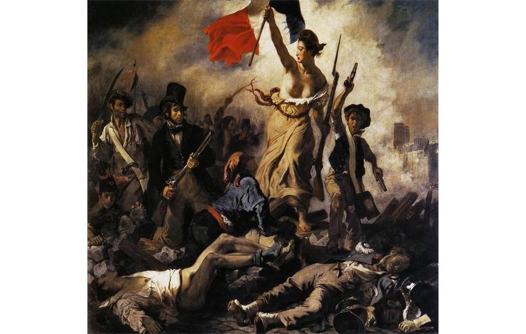 France, Liberty Leading the People, Delacroix,