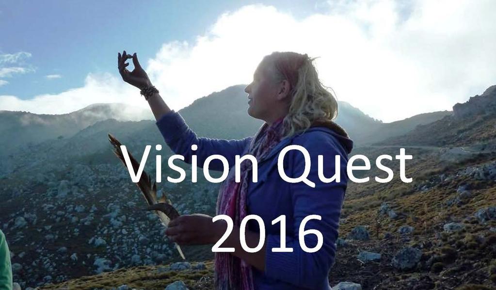 Vision Quest Crete 7-21 Oct 2016 A Wilderness Rite of Passage