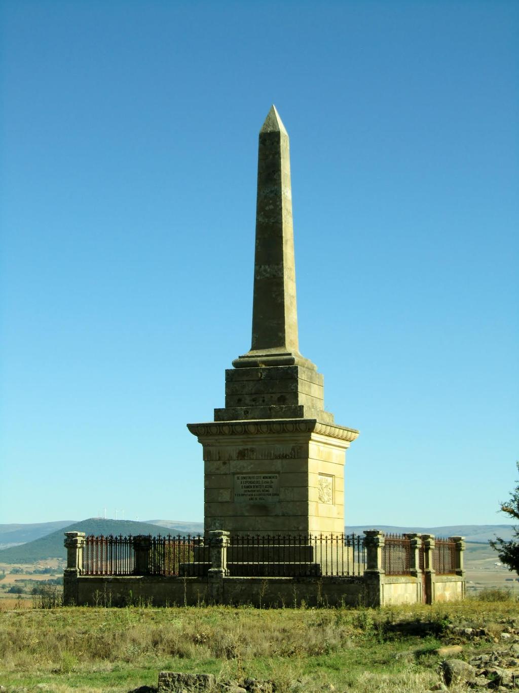 8 Figure 15: Numantia monument inaugurated in 1905.