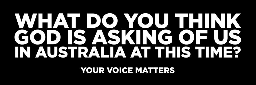 Between now and 6 March 2019, the Catholic Bishops of Australia are asking everyone to share their voices. Something like this hasn t happened for over eighty years.