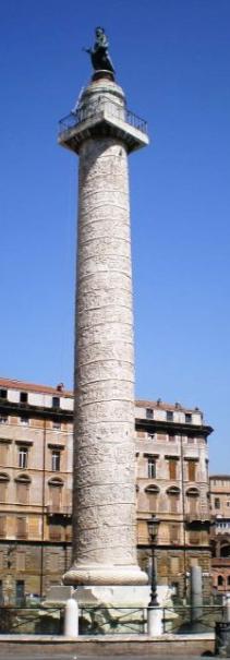 TRAJAN S COLUMN Celebration of Victory against the Dacians Rome, 113 CE HIGH