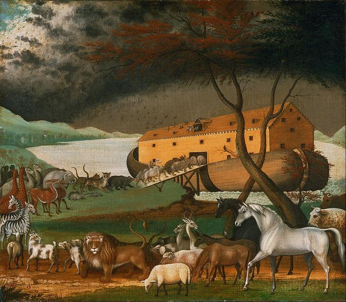 L e s s o n O n e H i s t o r y O v e r v i e w a n d A s s i g n m e n t s The Biblical Account of the Flood Noah s Ark, by Edward Hicks (American, 1780 1849), 1846 Reading and Assignments Read the