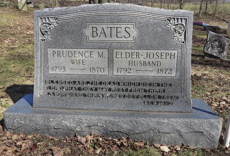 He took a noble stand after some members confessed to him and he to them. Marker for the Lay family graves Joseph and Prudence Bates graves, Monterey, MI But the revival was short-lived.