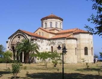 TREBIZOND TODAY The Hagia Sophia is a stunning Byzantine church and probably the town's most important tourist attraction.