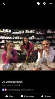 This is when I was at Potter s Quarter on my Birthday. I invited Brooklyn and Olivia to my Birthday party.