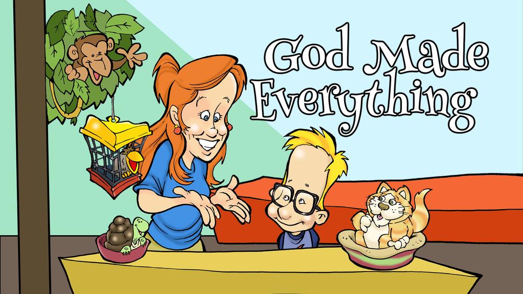 This fun, four-part video series shows preschoolers that God made everything.