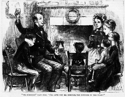 4. In Scene 4 the Ghost of Christmas Present takes Scrooge to the Cratchit s home. Describe the Cratchit Family Christmas. Write at least 7 sentences and use evidence from the text. 5.
