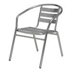 Aluminium Bistro Chair Weight capacity of 120kg (4 Available) 24