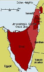 1967 Six- Day War Israel wipes out Arab airfields, then ground forces a^ack.
