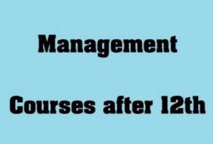 म न जम ट क सर (Management courses): BBA (Bachelor of Business Administration) BMS (Bachelor of Management Studies) Integrated BBA + MBA program (5 years duration) BHM (Bachelor of Hotel Management)