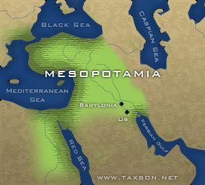 MESOPOTAMIA Land between two rivers -Greek Origin TIGRIS & EUPHRATES Present