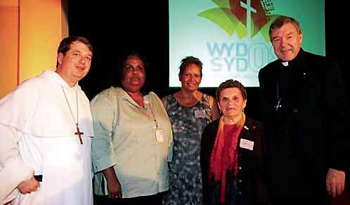 Rylko and with Australian WYD organizers from across the country.