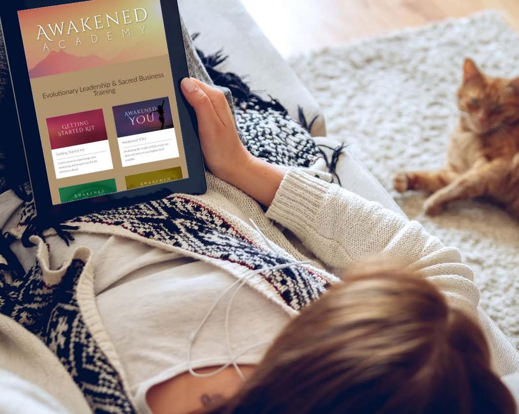 How Am I Going to Learn? The Awakened Academy Experience comes to you through a multimedia platform that is easy, beautiful and fun.