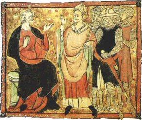 England to 1300 In the last lecture, I talked about the efforts of the Capetian kings in France to build a strong central government.