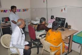 TELEMEDICINE CENTER The Tele-medicine center in Sai Janani,