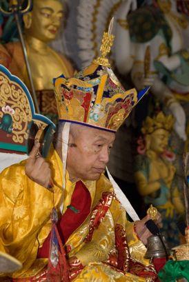 THE GREAT RIVER OF BLESSINGS Rinpoche has to do their personal and cultural relationship with Gesar of Ling, the legendary warriorking who revived the vision of an enlightened kingdom in eastern