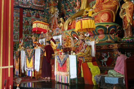 THE RINCHEN TERDZÖ IN ORISSA, INDIA The empowerment for The Blazing Jewel Of Sovereignty is simple and elegant.