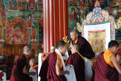 THE RINCHEN TERDZÖ IN ORISSA, INDIA Shambhala terma also has a connection with the Vajrakilaya tantra, which speaks extensively about the transformation of aggression.