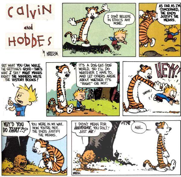 Read Understand Interpret In the Cartoon, why does Calvin not understand Kant s Categorical imperative?