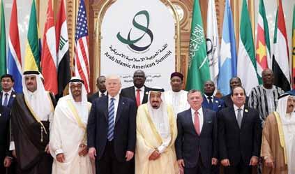 U nder the slogan of Together we Prevail, Saudi Arabia hosted US President Donald Trump and the leaders and representatives of 55 Muslim countries on May 20 and 21 in Riyadh.