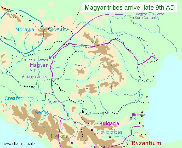 The Magyars attacked isolated settlements and killed or carried
